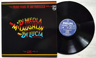 Al Di Meola / John McLaughlin / Paco De Lucia ‎– Friday Night In San Francisco (Holland, Philips)