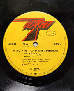 Frank Zappa & Mothers- Over Nite Sensation+Joe's Garage Act1