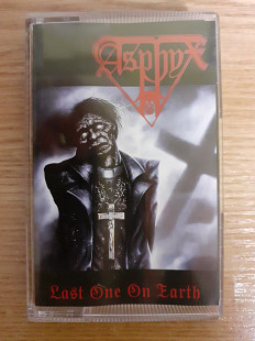 Аудиокассета фирменная Asphyx – Last One On Earth