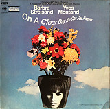 Barbra Streisand, Yves Montand – On A Clear Day You Can See Forever ( USA ) LP