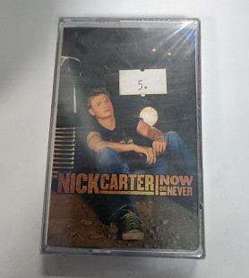 NICK CARTER Now Or Never MC cassette