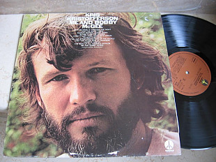 Kris Kristofferson ‎– Me And Bobby McGee ( Holland ) LP