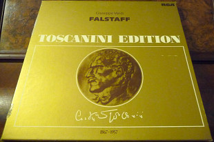 Коллекционный комплект виниловых пластинок (Germany) =GIUSEPPE VERDI= 1972 “Falstaff” (3xLp Box Set)