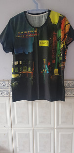 Футболка "Bowie" (50% cotton/50% polyester, L)