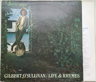 GILBERT O'SULLIVAN Life And Rhymes LP VG+