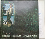 GILBERT O'SULLIVAN Life And Rhymes LP VG+