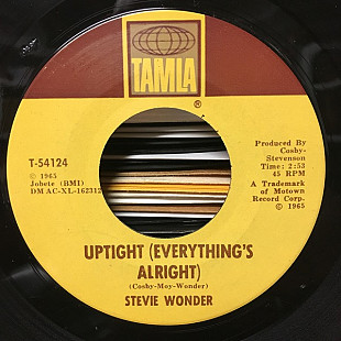 Stevie Wonder ‎– Uptight (Everything's Alright)