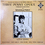 Weill* - Brecht*, Lotte Lenya - Three Penny Opera ("Dreigroschenoper") And Mahagonny (LP, RE) Label:
