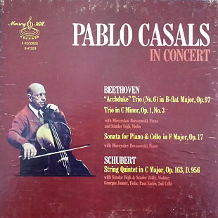 Pablo Casals, Beethoven*, Schubert* - Pablo Casals In Concert (made in USA)