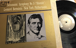 Leonard Bernstein Conducts New York Philharmonic* / Schumann* - Symphony No. 3 (made in USA)