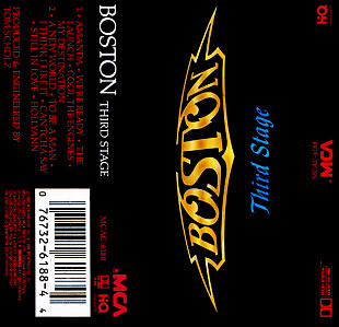 BOSTON «Third Stage» Dolby HX Pro ℗1986