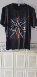 Футболка "Sex Pistols" (100% cotton, M, Bangladesh) б/у