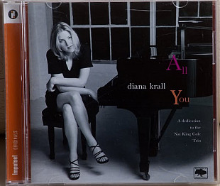 Diana Krall ‎– All For You (A Dedication To The Nat King Cole Trio) CD