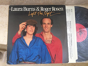 Laura Burns + Roger Rosen ‎– Light This Night ( USA ) LP