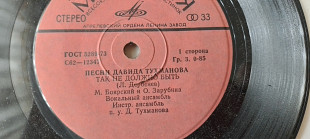 Песни Давида Тухманова Так не должно быть