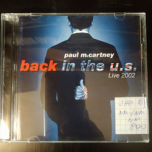 Paul McCartney – Back In The U.S. 2CD 2002 JAP