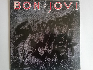 Bon Jovi "Slippery When Wet" 1986 г. (Made in Holland, Nm-)