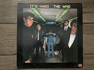 The Who - It's Hard LP Warner Bros Rec 1982 USA