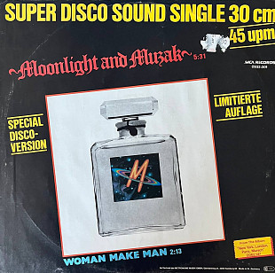 M - Moonlight And Muzak / Woman Make Man, 12'45 RPM Single
