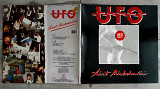 UFO AINT MISBEHAVIN' ( FM WKFMHP 107 A1/B1 ) G/F , RED VINYL , STICKER , MERCH 1988 UK