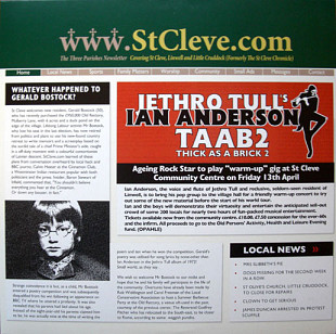 Jethro Tull And Ian Anderson – Thick As A Brick / TAAB 2