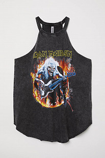 Жіночий топ H&M Iron Maiden новий S
