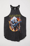 Жіночий топ H&M Iron Maiden новий S
