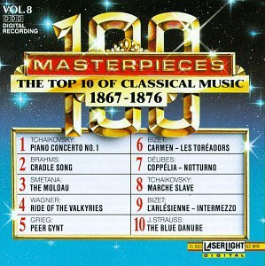 100 Masterpieces Vol.8 - The Top 10 Of Classical Music 1867 - 1876 ( USA )