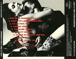 Scorpions – Love At First Sting Japan