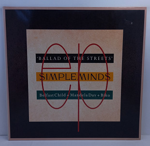 Simple Minds – Ballad Of The Streets EP 12" 45 RPM (Прайс 46671)