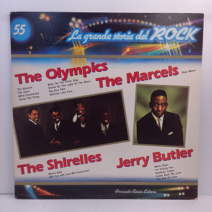 The Olympics... – The Olympics / The Marcels / The Shirelles / Jerry Butler LP 12" (Прайс 46674)