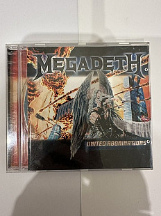 Megadeth United Abominations Roadrunner