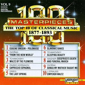 100 Masterpieces Vol.9 - The Top 10 Of Classical Music 1877-1893 ( USA )