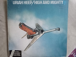 Uriah Heep "High And Mighty" 1976 г. (Made in Spain, Ex)