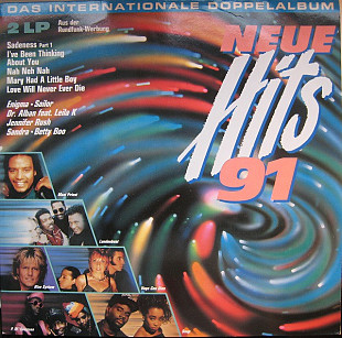 Neue Hits 91 (Das Internationale Doppelalbum) 2xLP 1991 (sandra, blue system, enigma, Dr.Alban)