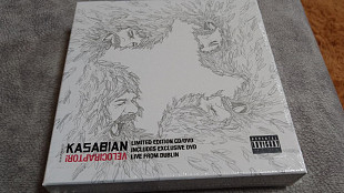 KASABIAN - VELOCIRAPTOR! Limited edition collectors box. новый фирменный cd + dvd
