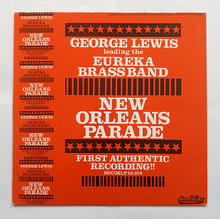 George Lewis Leading The Eureka Brass Band – New Orleans Parade (LP, Reissue, Mono)