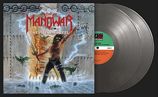 Manowar - The Best Of Manowar. The Hell Of Steel - 1982-94. (2LP). Silver Vinyl. Пластинки. Europe.