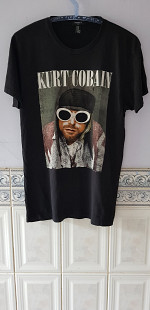Футболка "Kurt Cobain" (100% cotton, M, USA)