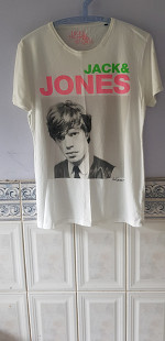 Футболка "Mick Jagger" (100% cotton, M, Turkey) б/у