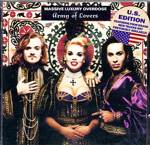 Фірмовий ARMY OF LOVERS - " Massive Luxury Overdose " ( US edition )
