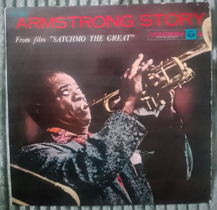 Louis Armstrong ‎– Armstrong Story From The Film Satchmo The Great (1957, Columbia ‎YL 107, Mono, R