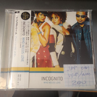 Incognito – Who Needs Love OBI 2002 JAP