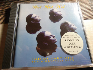Wet Wet Wet "End Of Part One (Their Greatest Hits)" 1993 (фирменный)