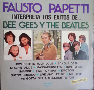 Продам сборник Fausto Papetti Interpreta los exitos de...Bee Gees y The Beatles (Spain)