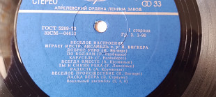 Веселое настроение играет инструментальный ансамбль Вигнера