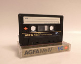 Аудиокассета AGFA Me IV 90 pure metal hdx