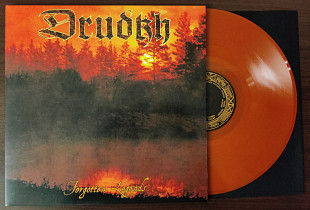 DRUDKH - Forgotten Legends (Crystal clear, orange and red marbled)