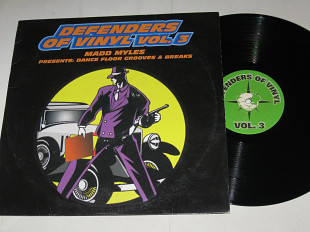 Пластинка Madd Myles – Defenders Of Vinyl Vol. 3 / Electronic, House (Endorfun Records, US) Ex