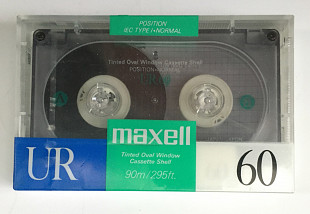 Аудіокасета Maxell UR 60 1988